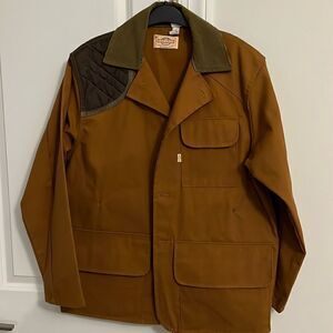 Vintage NEW SafTBak Cotton Duck Bird Hunting Shotgun Jacket M retro Altoona PA